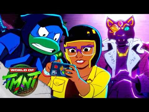 April & Leo Team Up Against a Cat Supervillain! 🐈‍⬛ | Tales of the Teenage Mutant Ninja Turtles