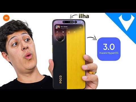 ATUALIZOU! POCO X7 PRO tá IMBATÍVEL com HyperOS 3.0 e ANDROID 16! Não tem jeito!