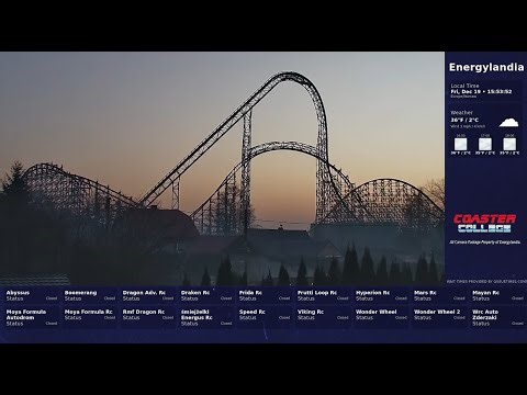🔴🎢Amusement Park 24/7 Live Stream - Cedar Point, Energylandia, Carowinds, Kings Island, and MORE!