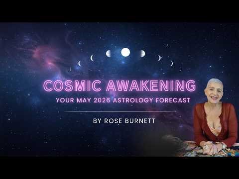 MAY 2026 ASTROLOGY FORECAST | STAR SIGN PREDICTIONS by Psychic Medium, Rose Burnett