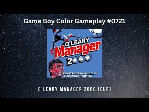 O'Leary Manager 2000 (EUR) (Game Boy Color / Gameplay #0721)