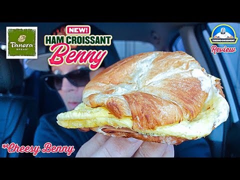 Panera Bread® Ham Croissant Benny Sandwich Review! 🐖🍳🥐 | Is It Worth The Money? | theendorsement