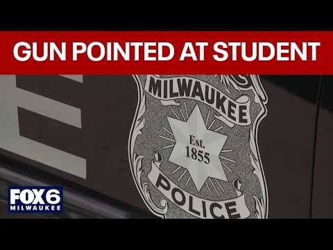 Gun pointed at student outside Milwaukee school | FOX6 News Milwaukee