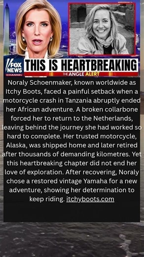 The Heartbreaking Story of Noraly Schoenmaker of Itchy Boots Bike#shorts #celebritynews #classictv
