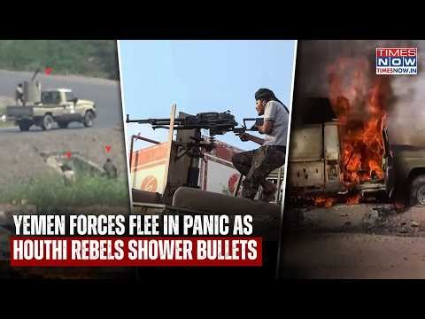Houthis OPEN FIRE From Mountains On Saudi-Backed YEMEN Forces, Troops' Escape Caught on Camera!
