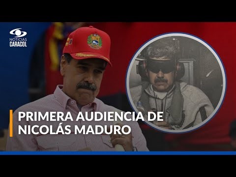 Así será la primera audiencia a Nicolás Maduro en Estados Unidos