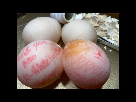 RAW EGG PEELING LIVE
