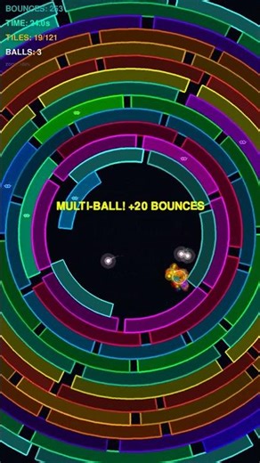 Ball Escape OVERDRIVE - Neon Breakout Madness #shorts #1