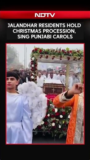 Jalandhar Residents Hold Christmas Procession, Sing Punjabi Carols