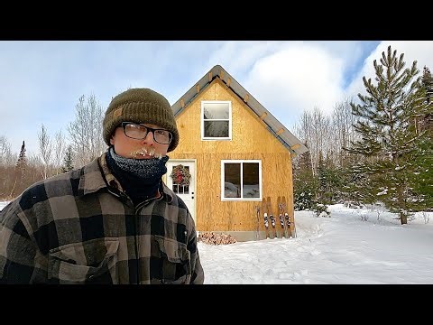 Surviving Off Grid In Extreme Cold (-50F Windchills) | Off Grid Cabin Living