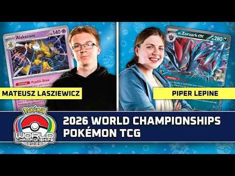 Epic Psychic-Type vs. Dark-Type Pokémon Showdown | 2026 Pokémon World Championships | Pokémon TCG