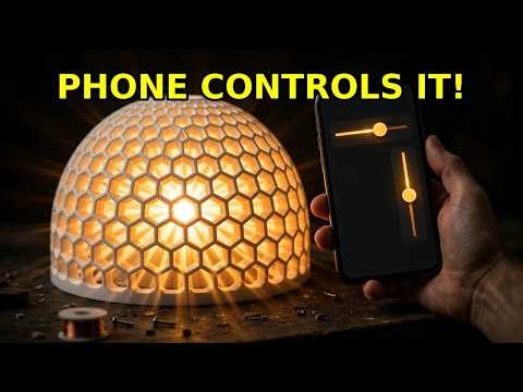 I Built a Smart Lamp From Scratch! (DIY Home Automation)