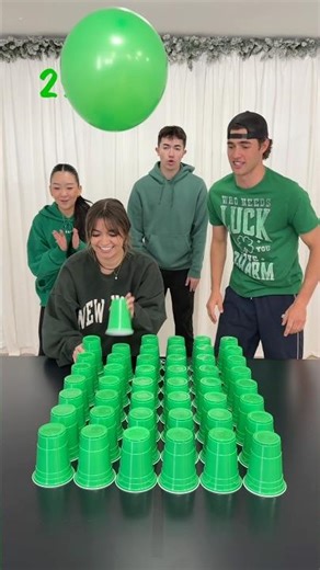 Stack the Cups Speed Challenge! ⏰