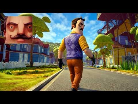 Hello Neighbor - My New Neighbor Backwards Moonwalk Act 2 Door Neighbor Gameplay Part 747 TTH