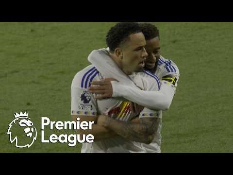 Noah Okafor smashes Leeds 2-0 in front of Burnley | Premier League | NBC Sports
