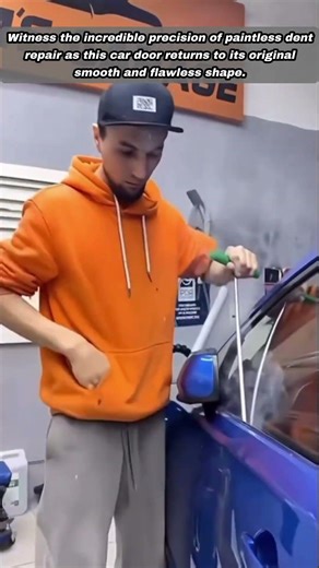Amazing Paintless Dent Repair Technique For Professional Car Restoration