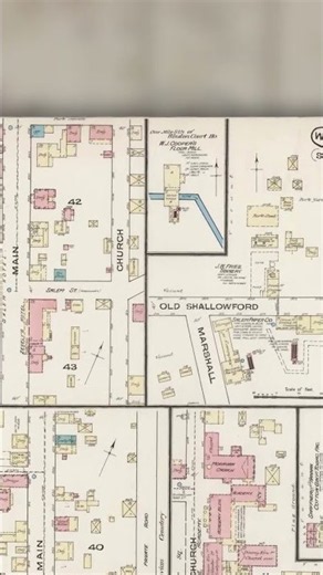 History of Winston-salem, North Carolina | Old Maps