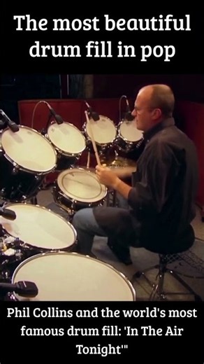 Phil Collins Performing the Most Famous Drum Fill in History!
