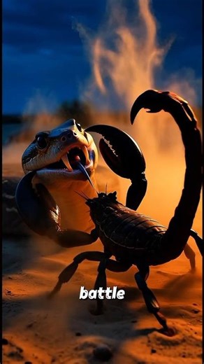 Scorpion vs Python 🦂🐍 | Deadly Desert Battle – Who Will Survive?