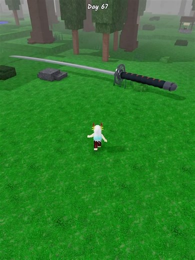 Massive katana #99nightintheforest #roblox