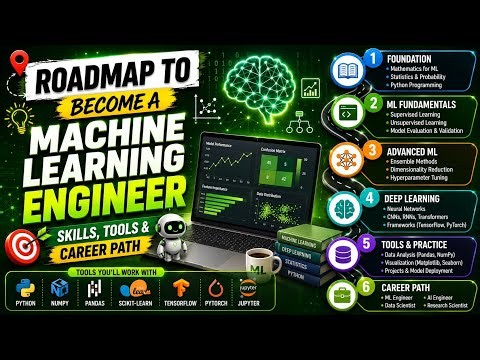 Roadmap to Become a Machine Learning Engineer | Skills, Tools & Career Path | Uplatz