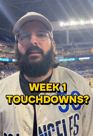 NFL Week 1 Touchdowns with @Just Gridiron where Peter and I break down 6 players and 1 defense that we like to score this weekend! GO DODGERS BABY #NFL #TOUCHDOWN #FOOTBALL #nflweek1