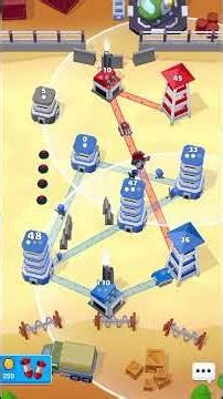 Tower War Level 16 🛡️ | Advanced Defense Challenge | Smart Moves Only | Tower War Gameplay