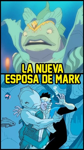 A Invincible casi le toca despeinar la cotorra con un pez #invincible #comics