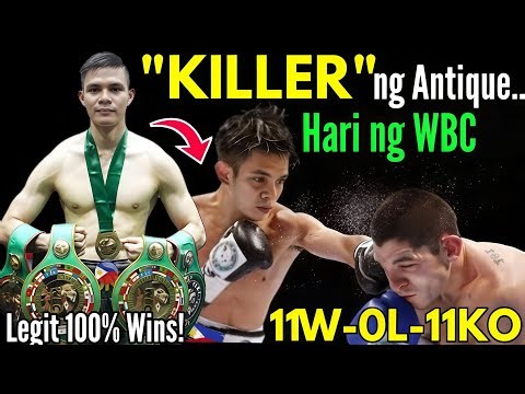 PINAGHARIAN NG BATANG ANTIQUE ANG WBC | HINAKOT ANG WBC BELTS | 5x WBC PINOY CHAMPION 11wins 100% KO