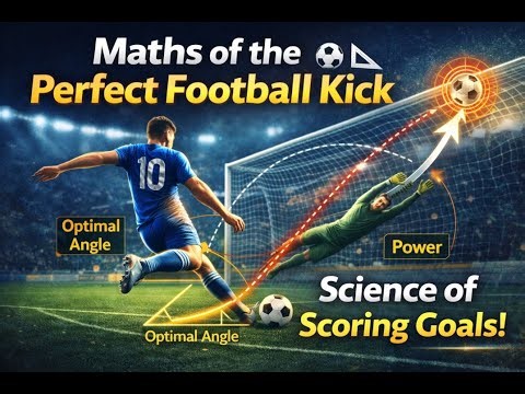 Why Some Football Kicks Are Perfect? Maths Explains ⚽📐