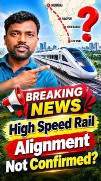 Hyderabad Bullet Train Latest News | High-Speed Rail Route & Alignment Update | Search Local