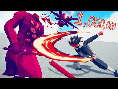 DEMON SLAYER - BREATHING SLASH vs EVERY DEMON | TABS - Totally Accurate Battle Simulator