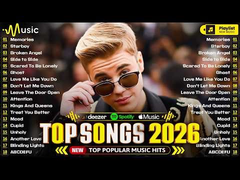 Billboard Hot 100 ❤️Justin Bieber, The Weeknd, Selena Gomez, Dua Lipa, Ed Sheeran, Bruno Mars, Adele