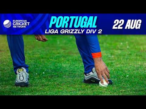 🔴 ECN Portugal Liga Grizzly Div 2 | 22 Aug 2026 | T20 Live Cricket