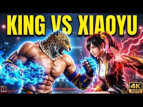 Tekken 8 Gameplay - King VS Xiaoyu [Epic Grappler Battle] | 4K 60FPS