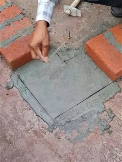 A true bricklayer doesn’t just build walls — he turns every difficult corner, curve, and broken surface into a work of art.#Bricklaying #ConstructionSkills #SkilledWorker #Craftsmanship #SatisfyingWork