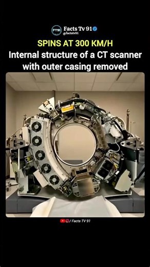 Inside a CT Scanner Looks Like a Jet Engine
