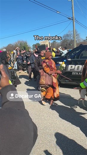 Thank you. #monkspeacewalk2025 #georgia #decatur #thankyou | The Monks Walking For Peace Route