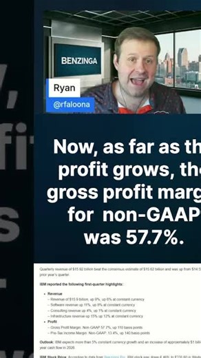 IBM earnings surprise