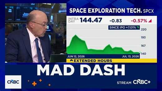 Cramer’s Mad Dash: SpaceX