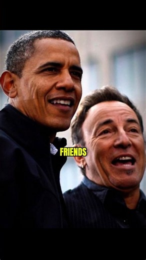 How Barack Obama and Bruce Springsteen Became Friends