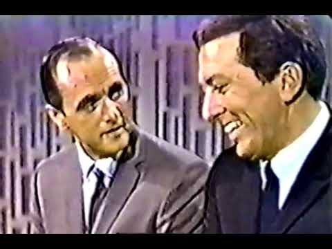 THE ANDY WILLIAMS SHOW 1966 - Host Andy Williams with Bob Newhart - Retirement Party sketch