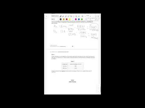 AP Chemistry 2026 FRQ #7 - Walkthrough