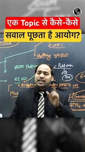 Ek Topic se UPPCS Kaise Kaise Questions Pooch Sakta hai? #UPPSC #Strategy #PWMarksBoosterModel