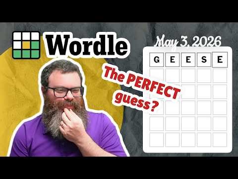 Paranoia? | Wordle #1779 (May 3, 2026)