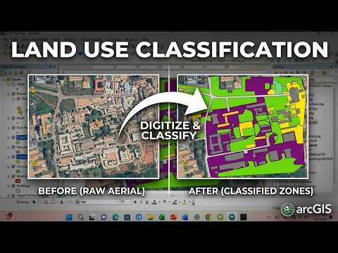 How to Digitize and Classify Land Use Zones in ArcGIS
