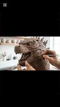 I CREATED A REALISTIC GODZILLA FROM CLAY… IT ATTACKED ME 🐲صنعت جودزيلا مرعب من الطين… وانقلب ضدي 🐲