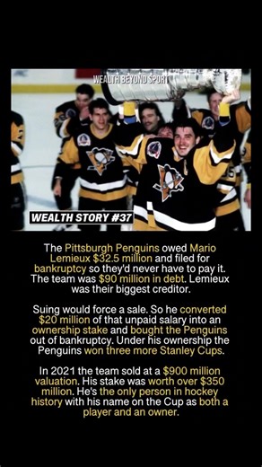 Mario Lemieux Turned $32.5M Debt Into $350M: The Deal That Changed Everything