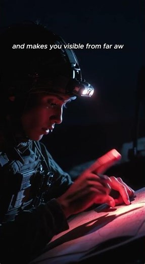 🔴 WHY SOLDIERS USE RED LIGHT AT NIGHT (Not White)