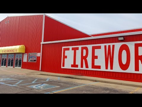 Shelton Fireworks Store Tour Walk-through